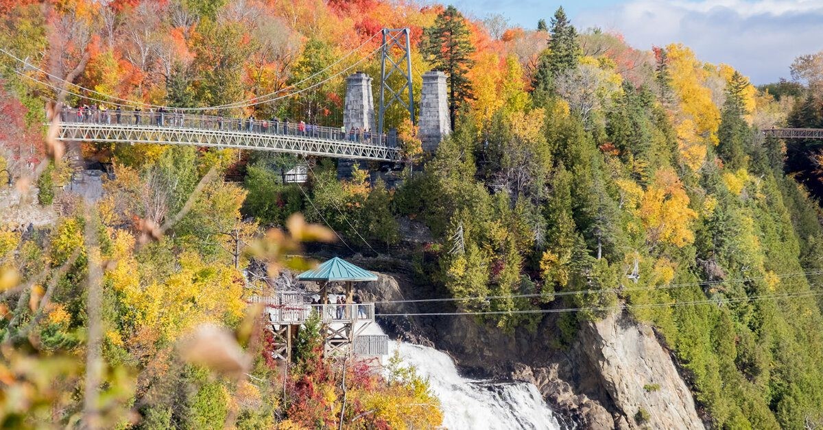 Montmorency Falls, near Quebec City